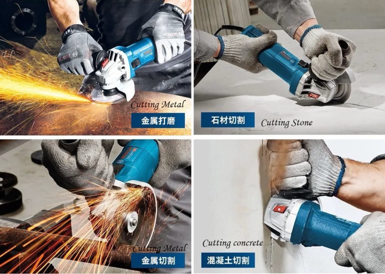 How angle grinder works?