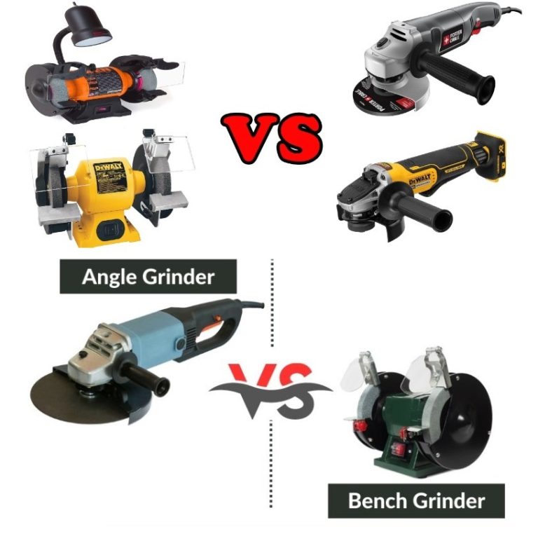 Angle Grinder vs Bench Grinder